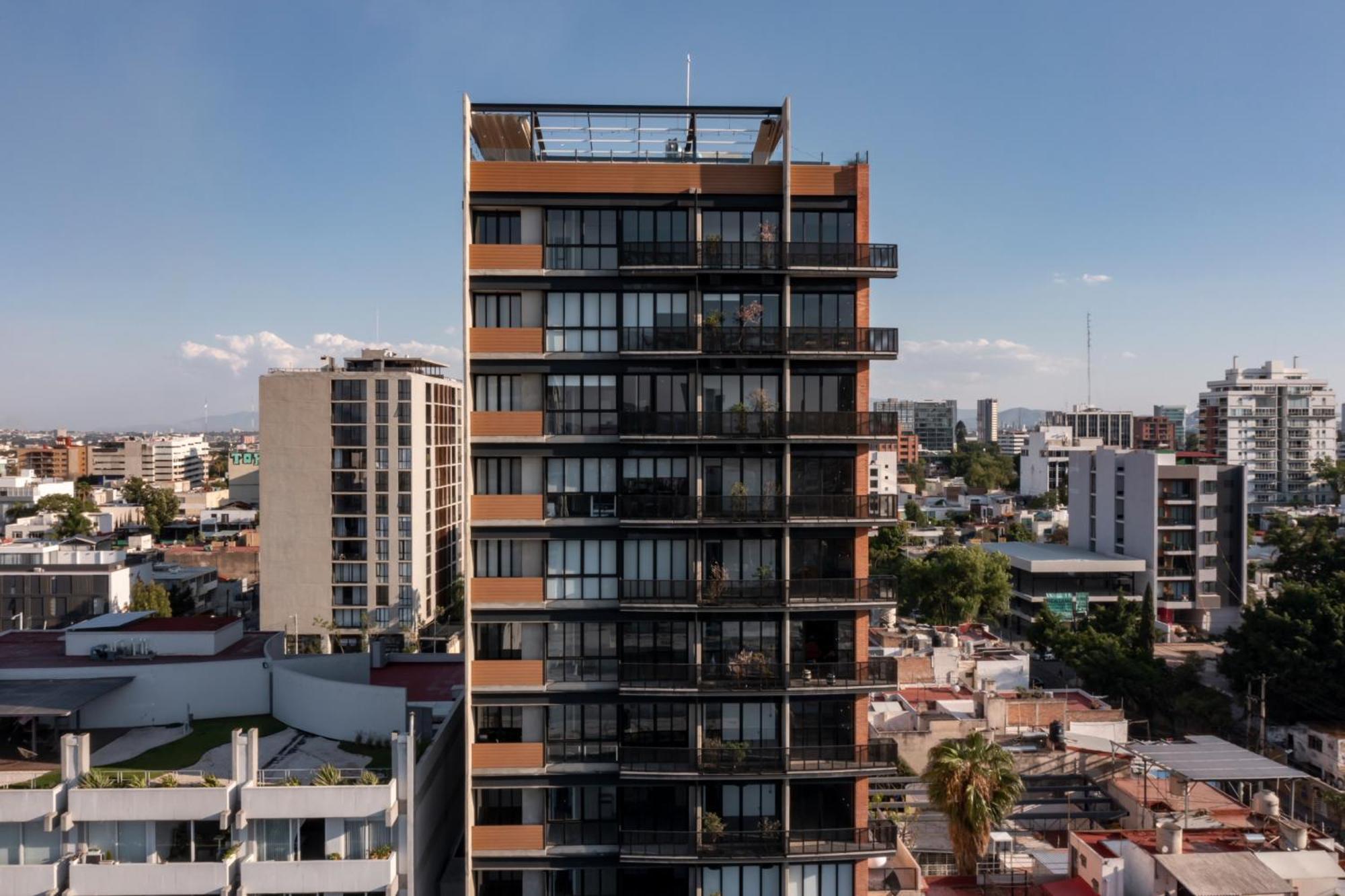 Galeria Flat Rooftop Pool Witgdl Guadalajara Eksteriør billede