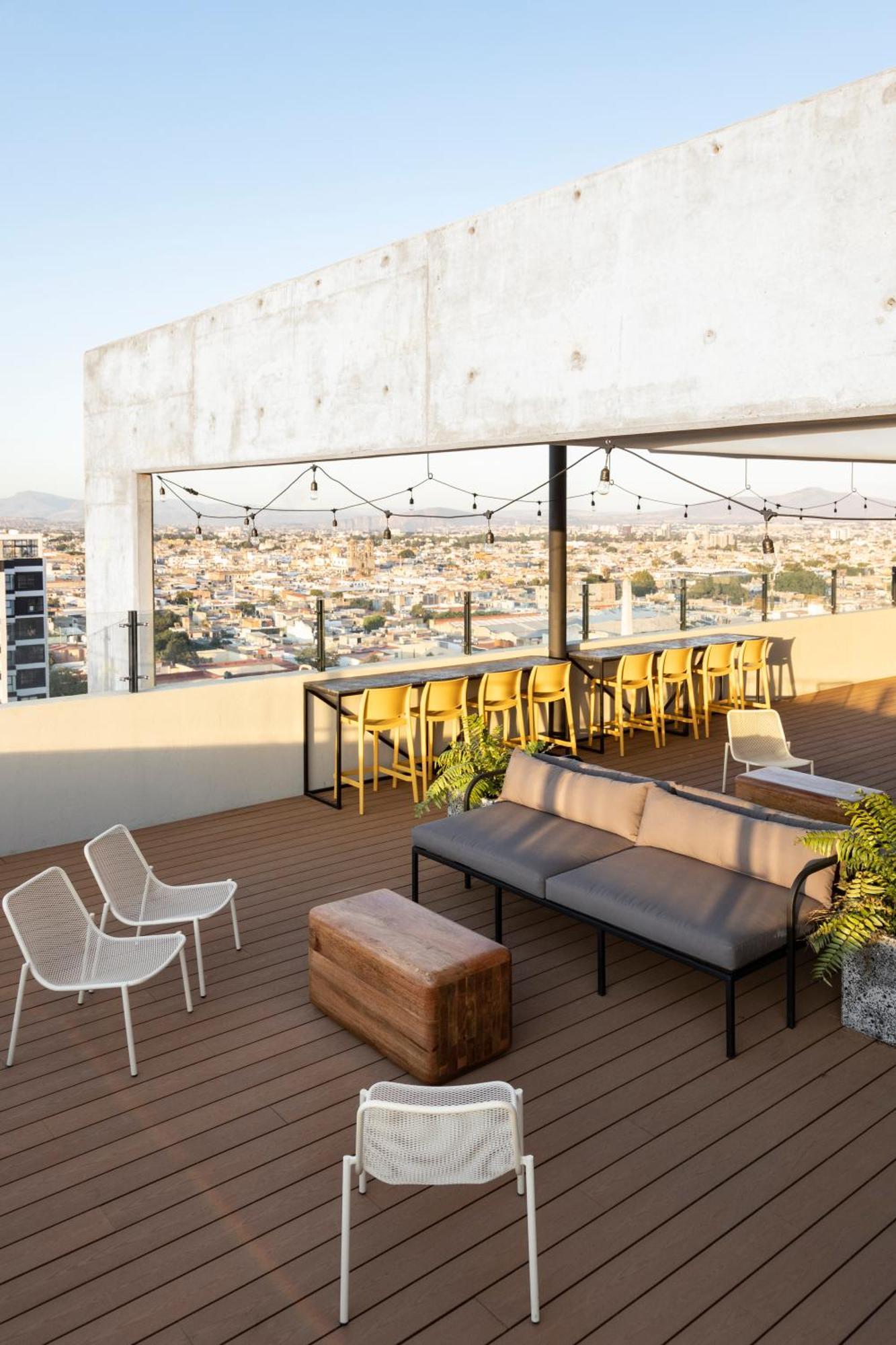 Galeria Flat Rooftop Pool Witgdl Guadalajara Eksteriør billede