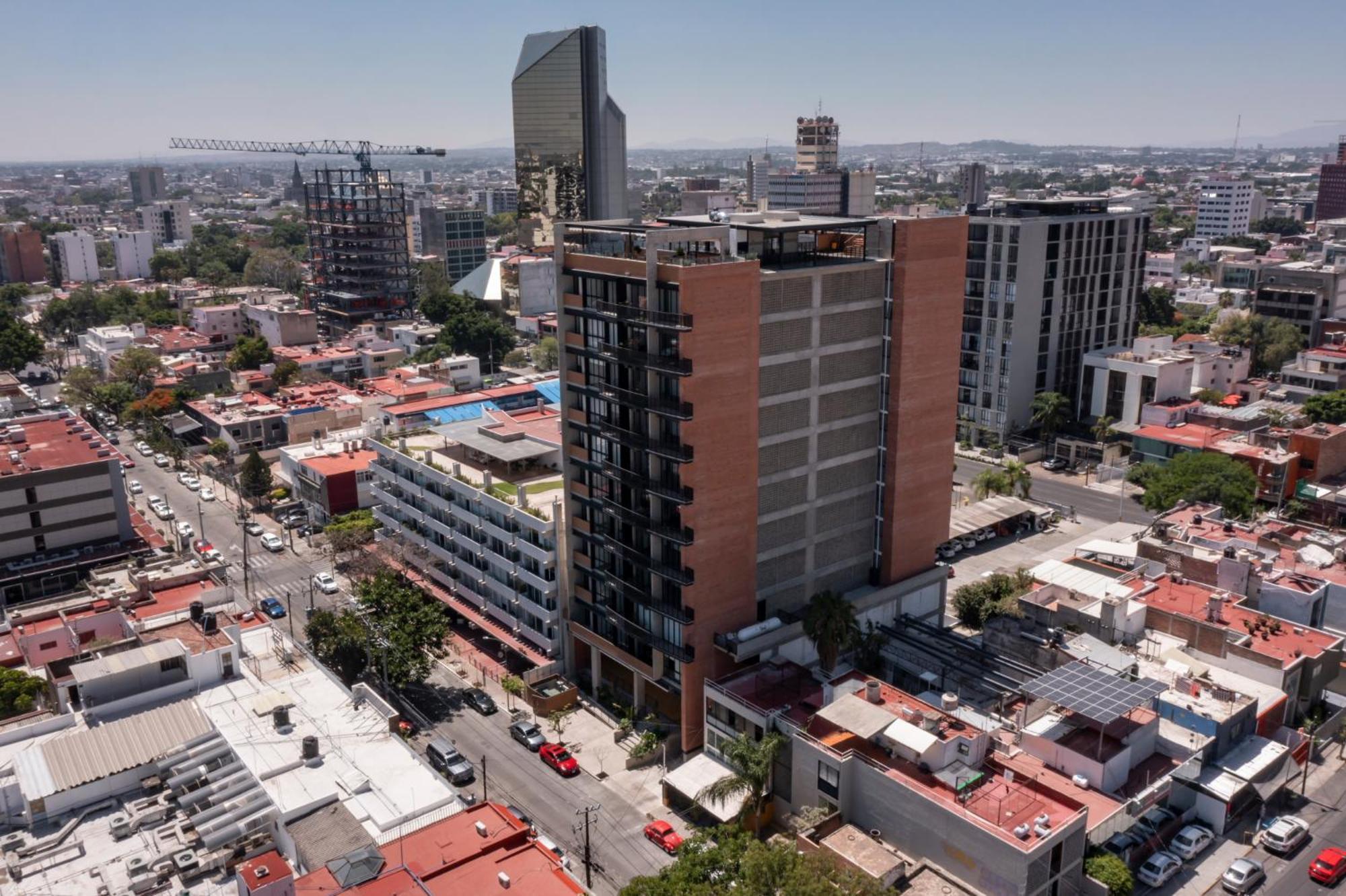 Galeria Flat Rooftop Pool Witgdl Guadalajara Eksteriør billede